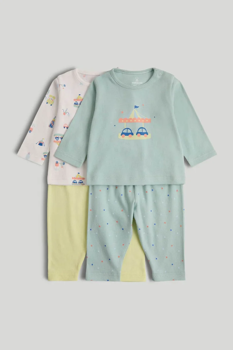 mothercare 2 Pack Carnival Pyjamas